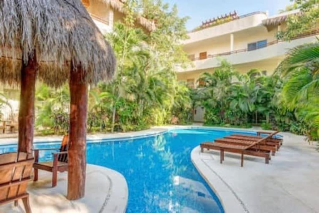 Condo Complex With An Alluring Pool & Tropical Vibes By Stella Rentals! Tulum Exterior foto